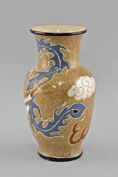 Vase Emailmalerei