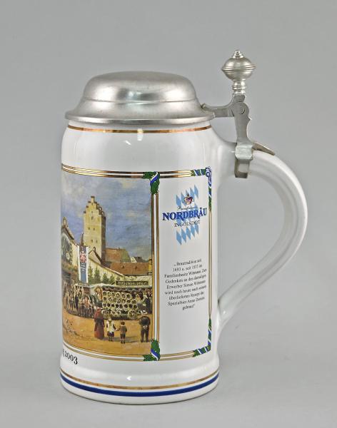 Sammler-Bierkrug Nordbräu Ingolstadt 2003
