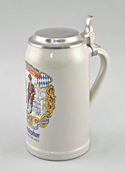 Sammler-Bierkrug Weihenstephan Jahreskrug 1984