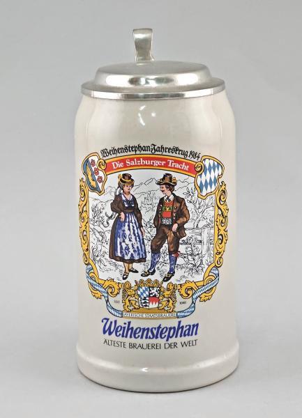 Sammler-Bierkrug Weihenstephan Jahreskrug 1984