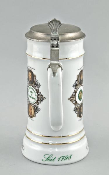 Sammler-Bierkrug Hoepfner Karlsruhe