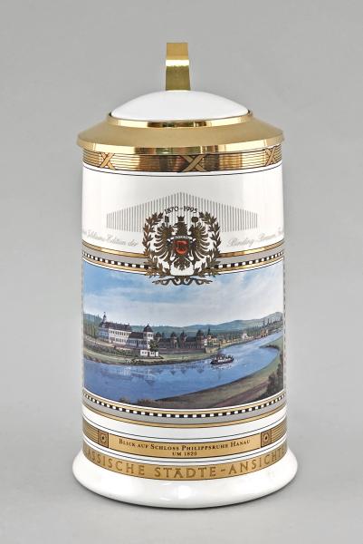 Sammler-Bierkrug Städte-Ansichten Binding Brauerei Frankfurt