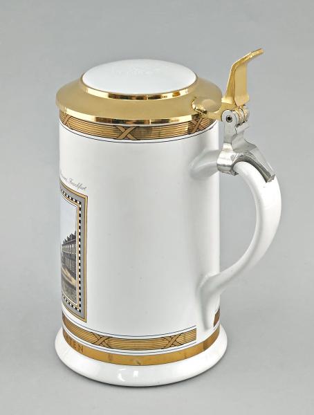 Sammler-Bierkrug Binding Brauerei Frankfurt Städte-Ansichten