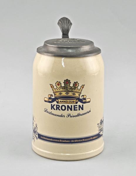 Sammler-Bierkrug Kronen Dortmunder Privatbrauerei