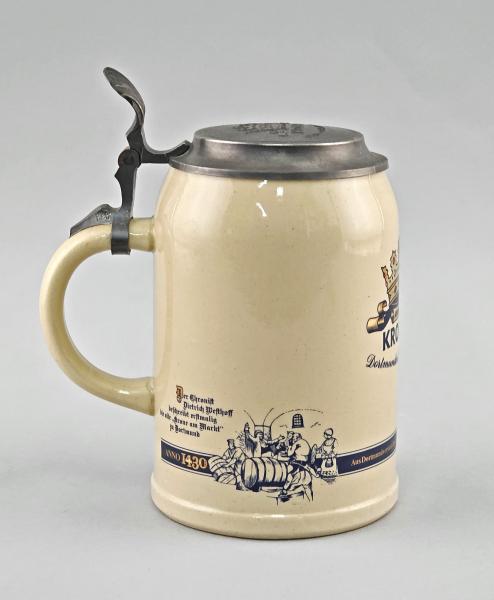 Sammler-Bierkrug Kronen Dortmunder Privatbrauerei
