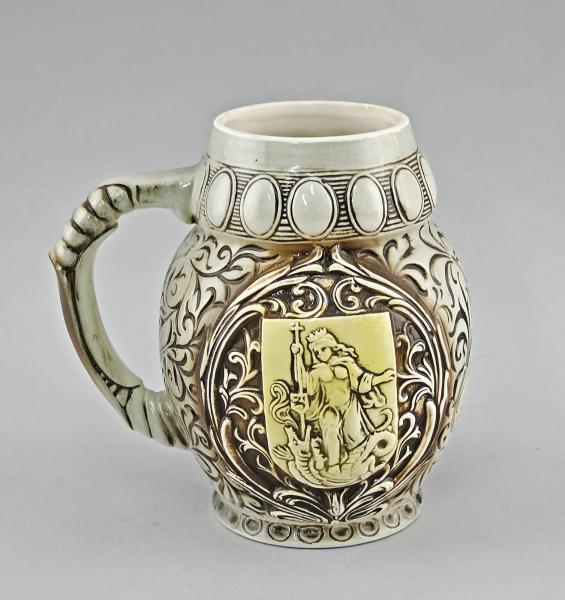 Sammler-Bierkrug Sitzendorf Leuchtenburg Kahla