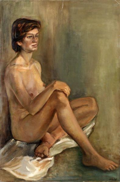 Van Reet, W, Weiblicher Akt / Frauenportrait