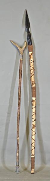 Saufeder und Geweih-Zielstock