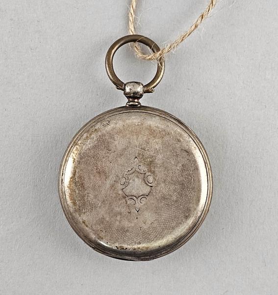 Versilberte Schlüssel - Taschenuhr