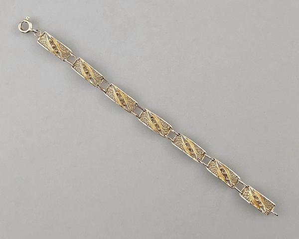 Filigran-Armband vergoldet