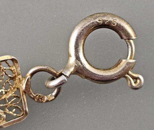 Filigran-Armband vergoldet