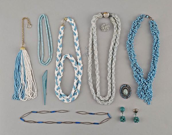 Posten Modeschmuck Türkis / hellblau