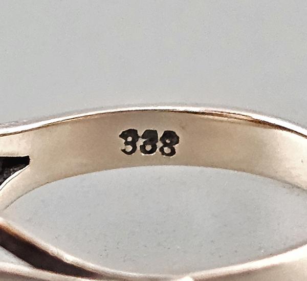 Goldener Korallen-Ring