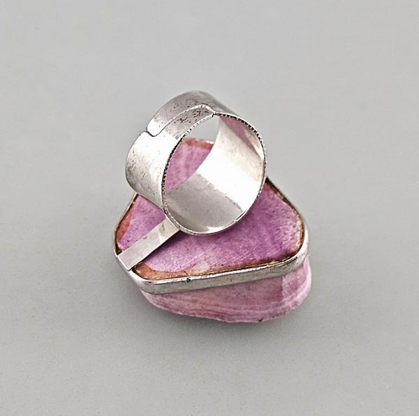 Üppiger Rosenquarz-Ring