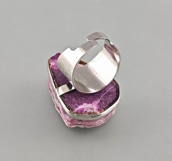 Üppiger Rosenquarz-Ring