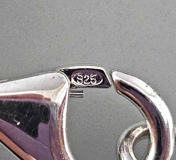 Armband Süßwasserperlen grau dunkelrot Vintage