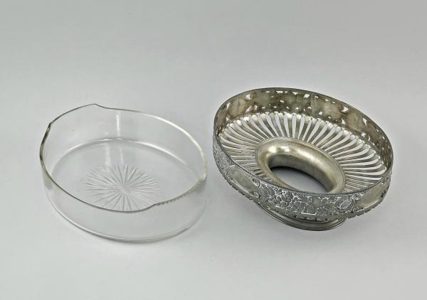 Schale mit Glaseinsatz Orivit