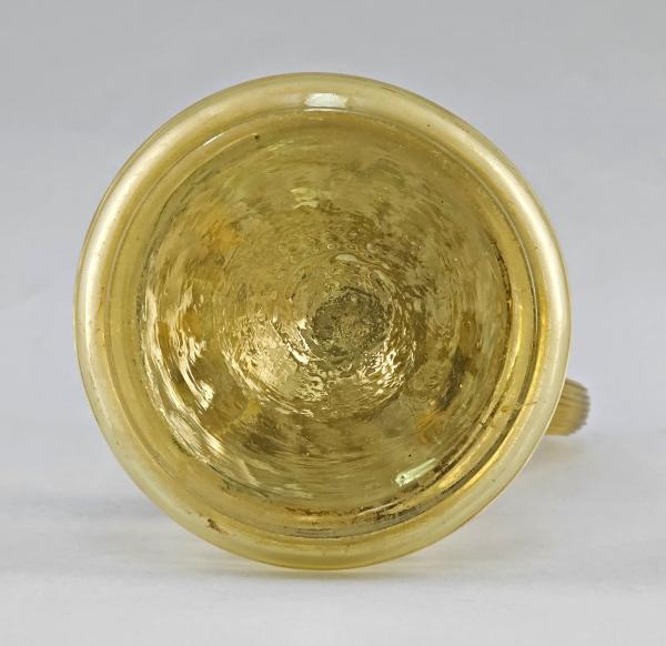 Krug Jugendstil mit Zinndeckel und Malerei