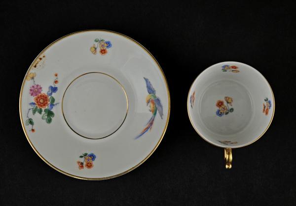 Mokkatasse Thomas Art déco Blumendekor