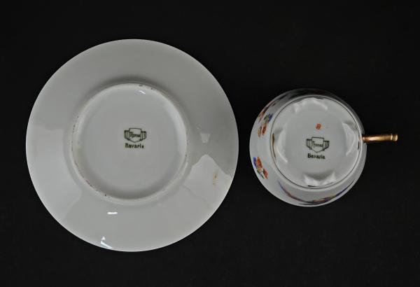 Mokkatasse Thomas Art déco Blumendekor
