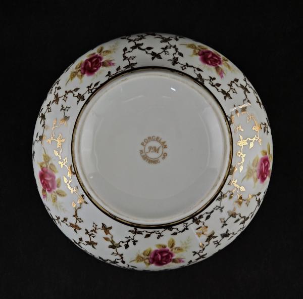 Vase Klasterec Tschechien Rosendekor