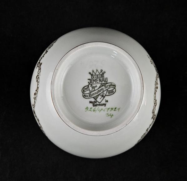 Kleine Vase Henneberg Rosendekor