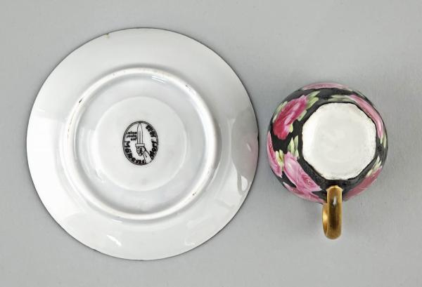 Mokkatasse Rosen Mäbendorf