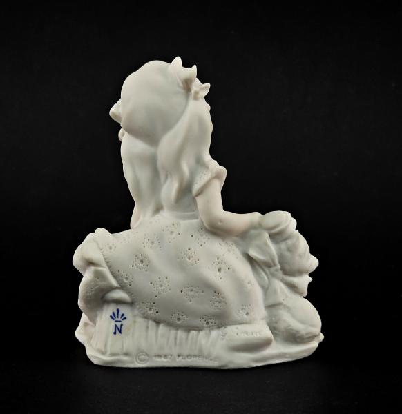 Sammelfigur Giuseppe Armani Mädchen mit Katze