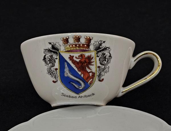 Andenken Mokka-Tasse Seebad Ahlbeck