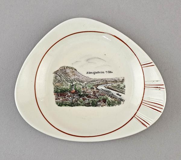 Andenken Ascher Schale Königstein a. Elbe