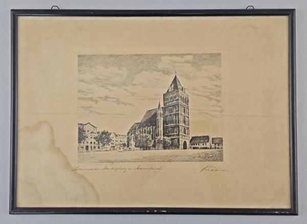 Knorr, Ansicht von Arnswalde in Pommern