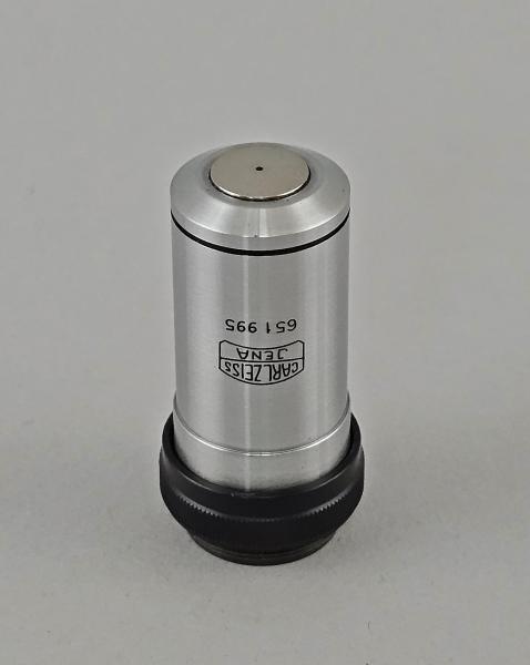 Mikroskop-Objektiv Carl Zeiss Jena Planachromat HI 100/0,25 160/0,17 RMS