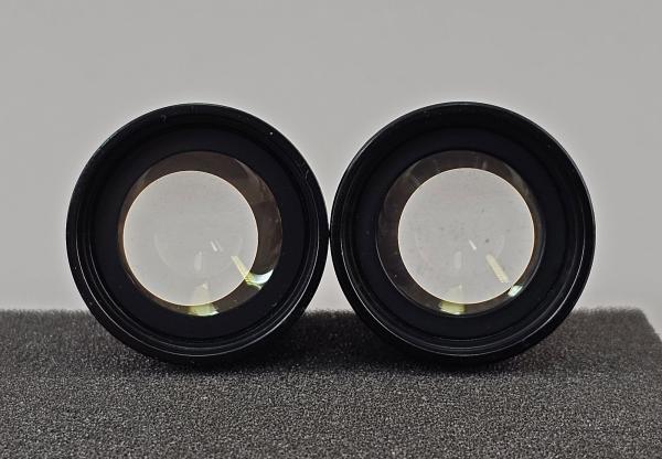 Mikroskop-Okular Paar Carl Zeiss aus Jena P 10x 18 Brille 23,2mm