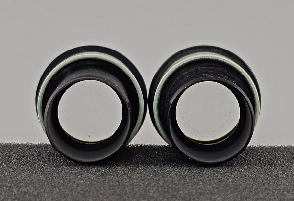 Mikroskop-Okular Paar Carl Zeiss aus Jena P 10x 18 Brille 23,2mm