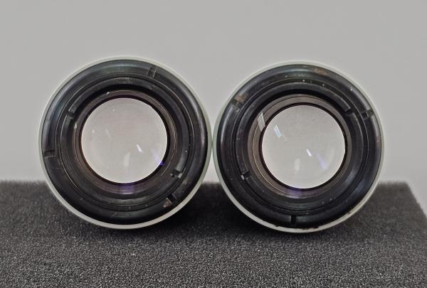 Mikroskop-Okular Paar Carl Zeiss aus Jena GF-P 10x 20 Pol Brille Fadenkreuz 23,2mm