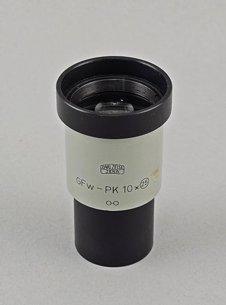 Mikroskop-Okular Carl Zeiss Jena GFw-PK 10x 25 Brille 30mm