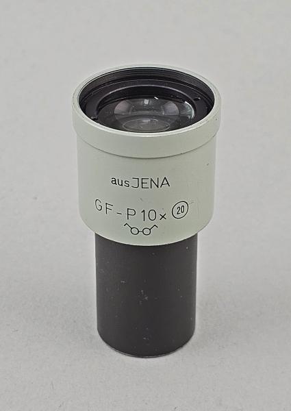 Mikroskop-Okular Carl Zeiss aus Jena GF-P 10x 20 Brille 23,2mm