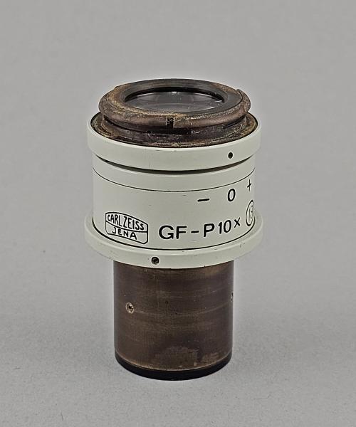 Mikroskop-Okular Carl Zeiss Jena GF-P 10x 18 Pol Brille 10 23,2mm Fadenkreuz