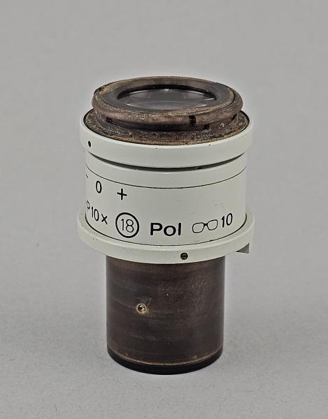 Mikroskop-Okular Carl Zeiss Jena GF-P 10x 18 Pol Brille 10 23,2mm Fadenkreuz