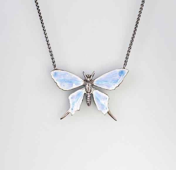emailliertes Collier Schmetterling