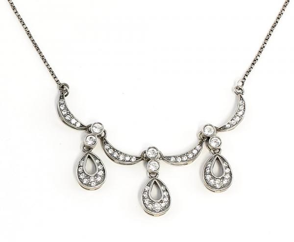 Jugendstil Collier Swarovski