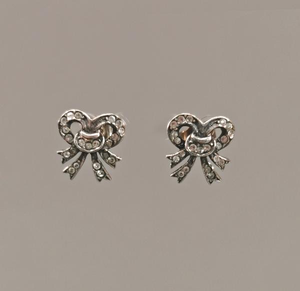 Ohrringe Swarovski Steine Schleife