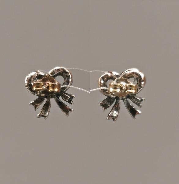 Ohrringe Swarovski Steine Schleife