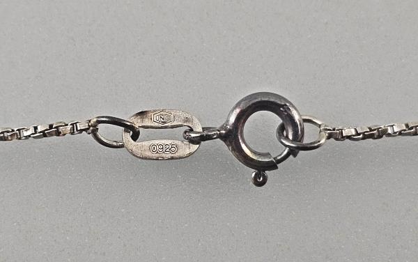 emailliertes Jugendstil Collier Elfe