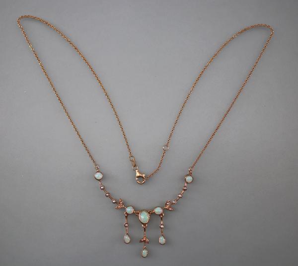 Jugendstil Collier Opale