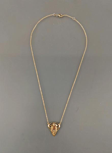 Collier Citrin Perle