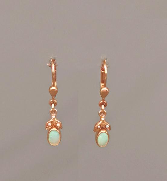 Ohrringe Opal Perle