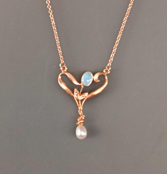 Collier Opal Perle