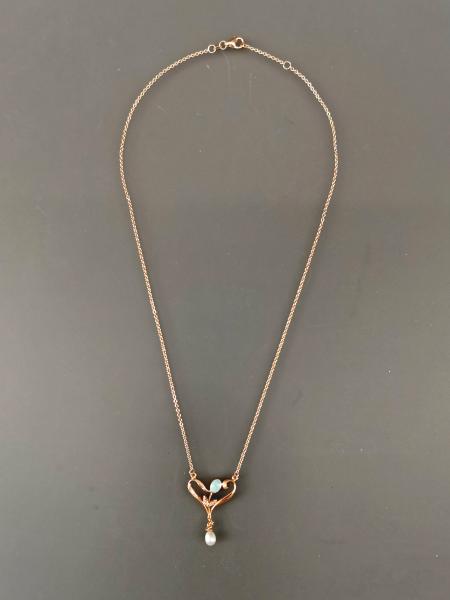 Collier Opal Perle