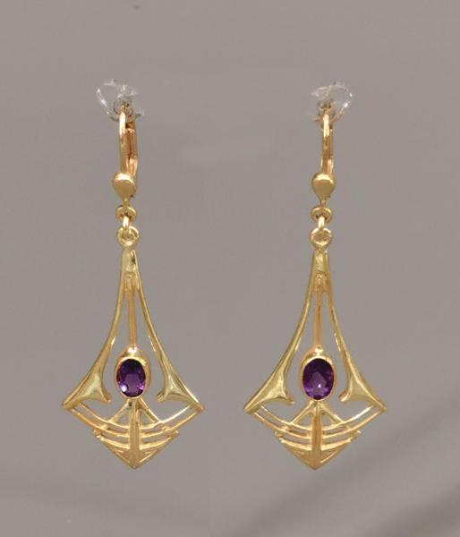 Ohrringe Amethyst